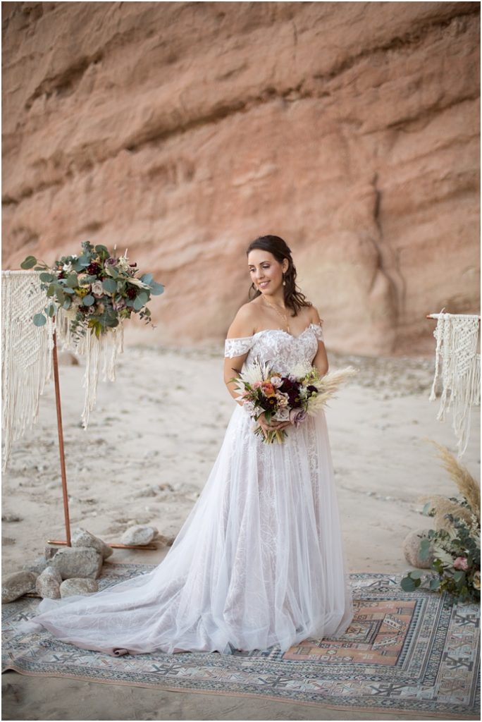 Boho Desert Inspired Wedding Anza Borrego Ca