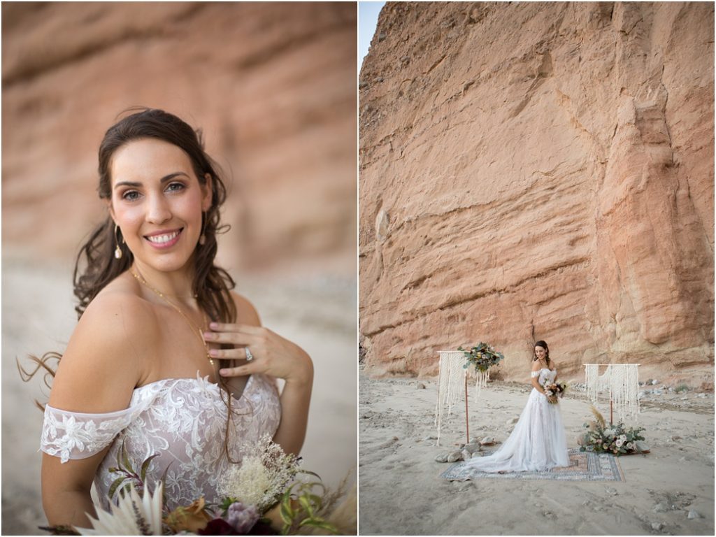 Boho Desert Inspired Wedding Anza Borrego Ca