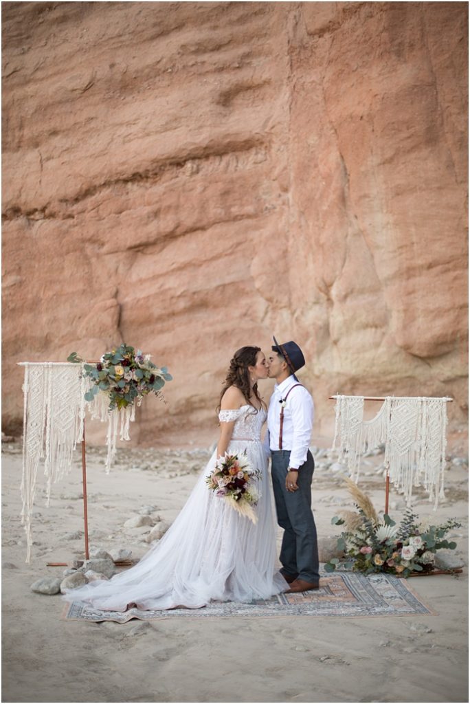 Boho Desert Inspired Wedding Anza Borrego Ca