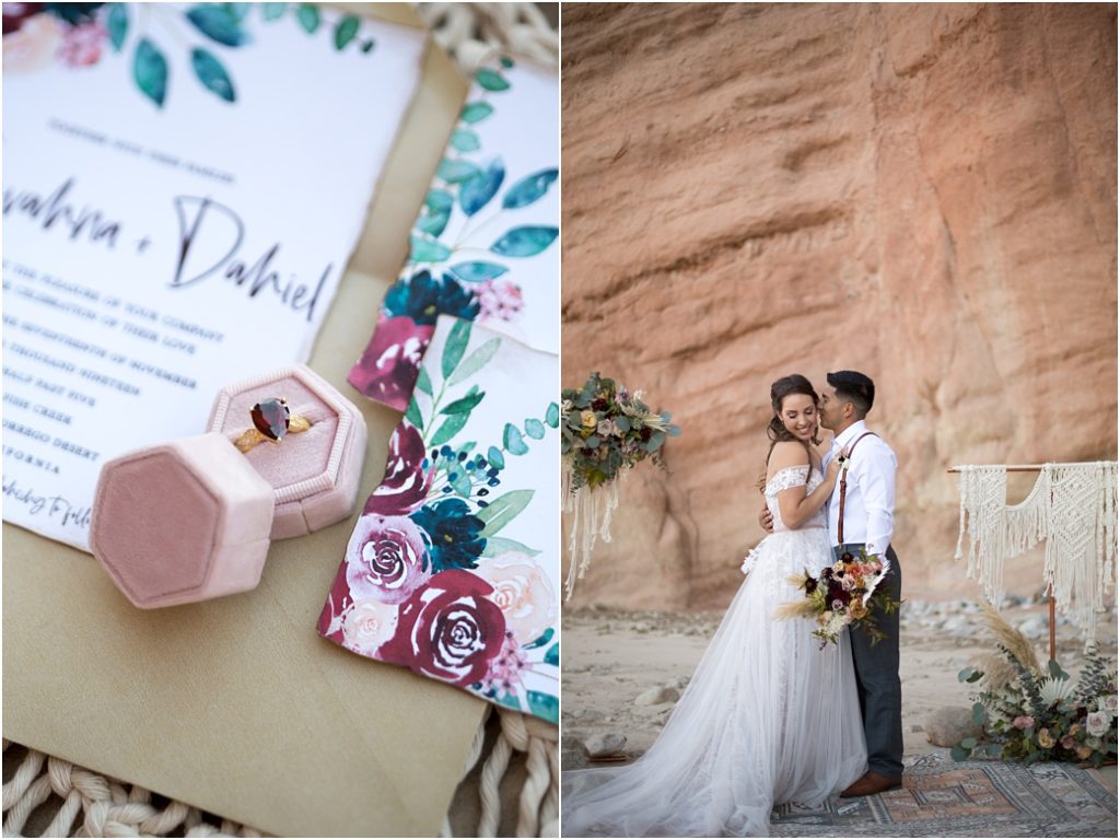 Boho Desert Inspired Wedding Anza Borrego Ca