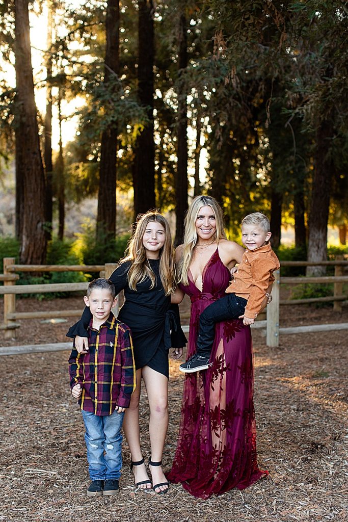 Yorba Linda Redwood Forest Family Session | Aubrey Rae