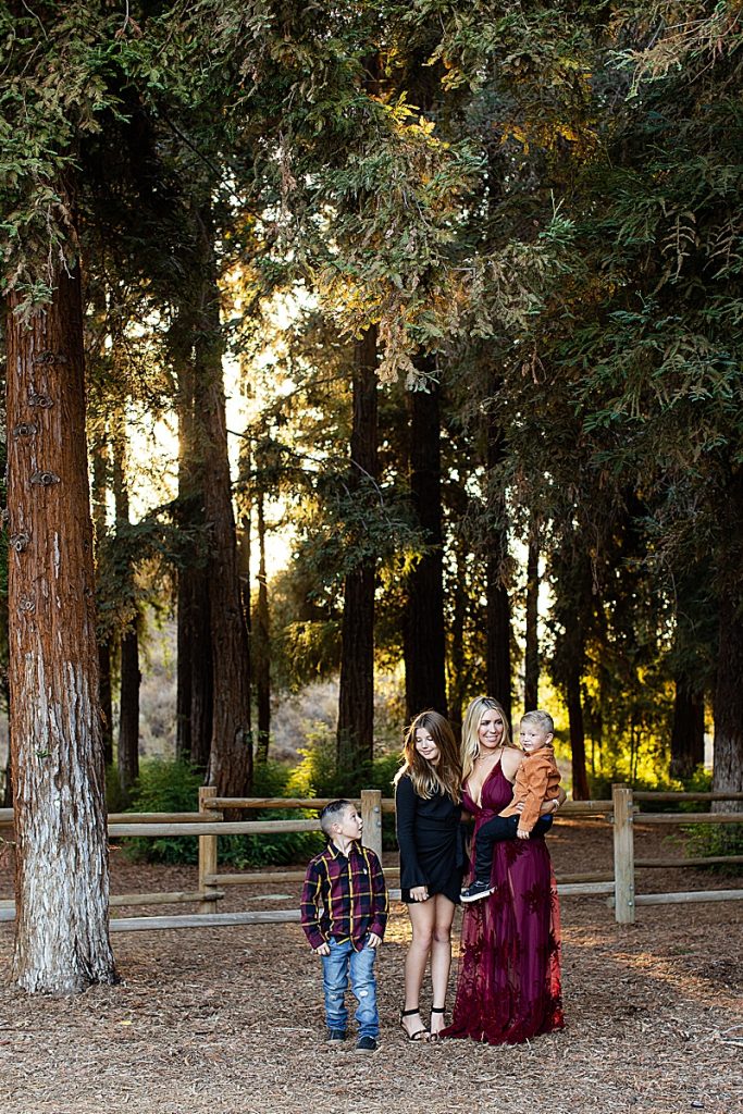 Yorba Linda Redwood Forest Family Session | Aubrey Rae