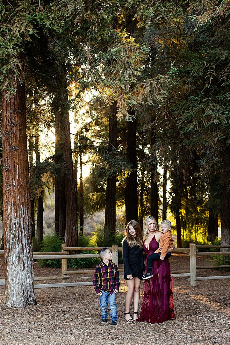 Yorba Linda Redwoods Family Session | Aubrey Rae