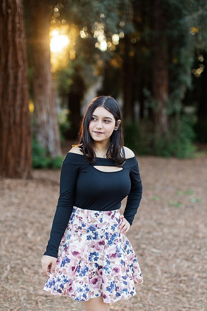 Fall Senior Redwood Session | Photography by Aubrey Rae