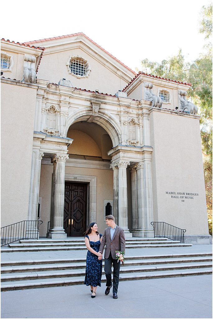 Pomona College Engagement Session | www.aubreyrae.com