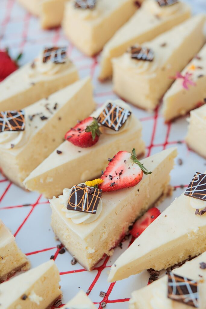 Wilson Creek winery dessert for welcome party dinner