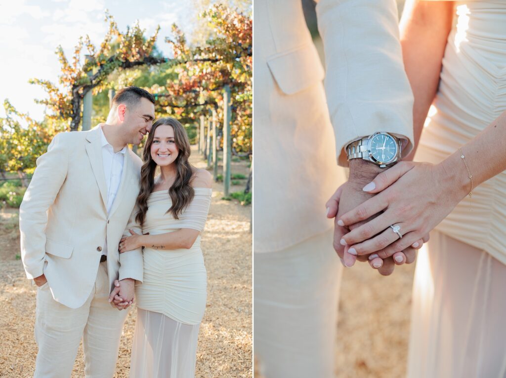 southern california wedding welcome party dinner Wilson Creek winery