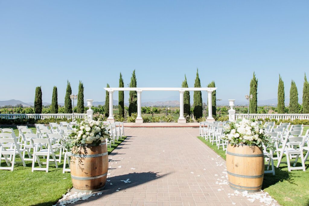 Southern California winery wedding photographer | mount palomar wedding venue ceremony site