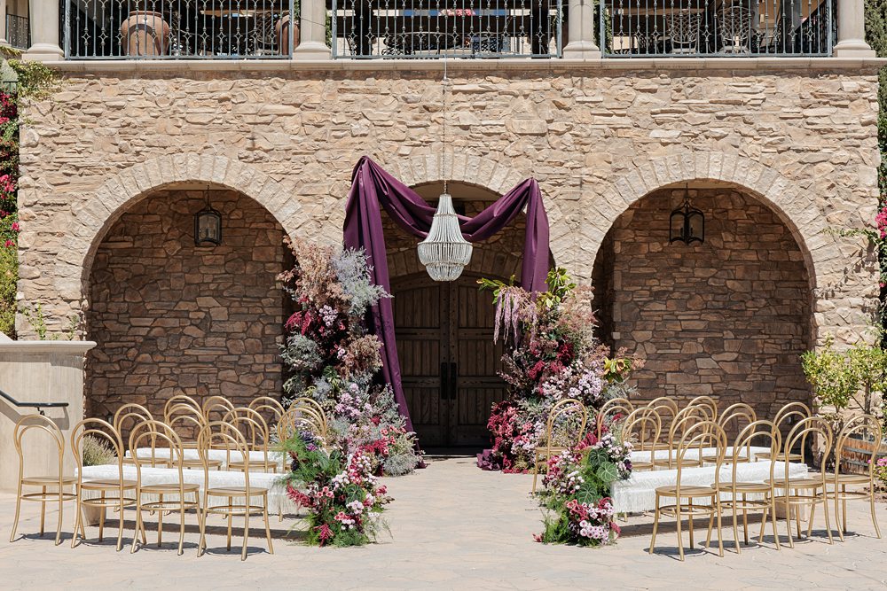 Featured in Southern Bride Magazine Europa Winery Temecula wedding venue