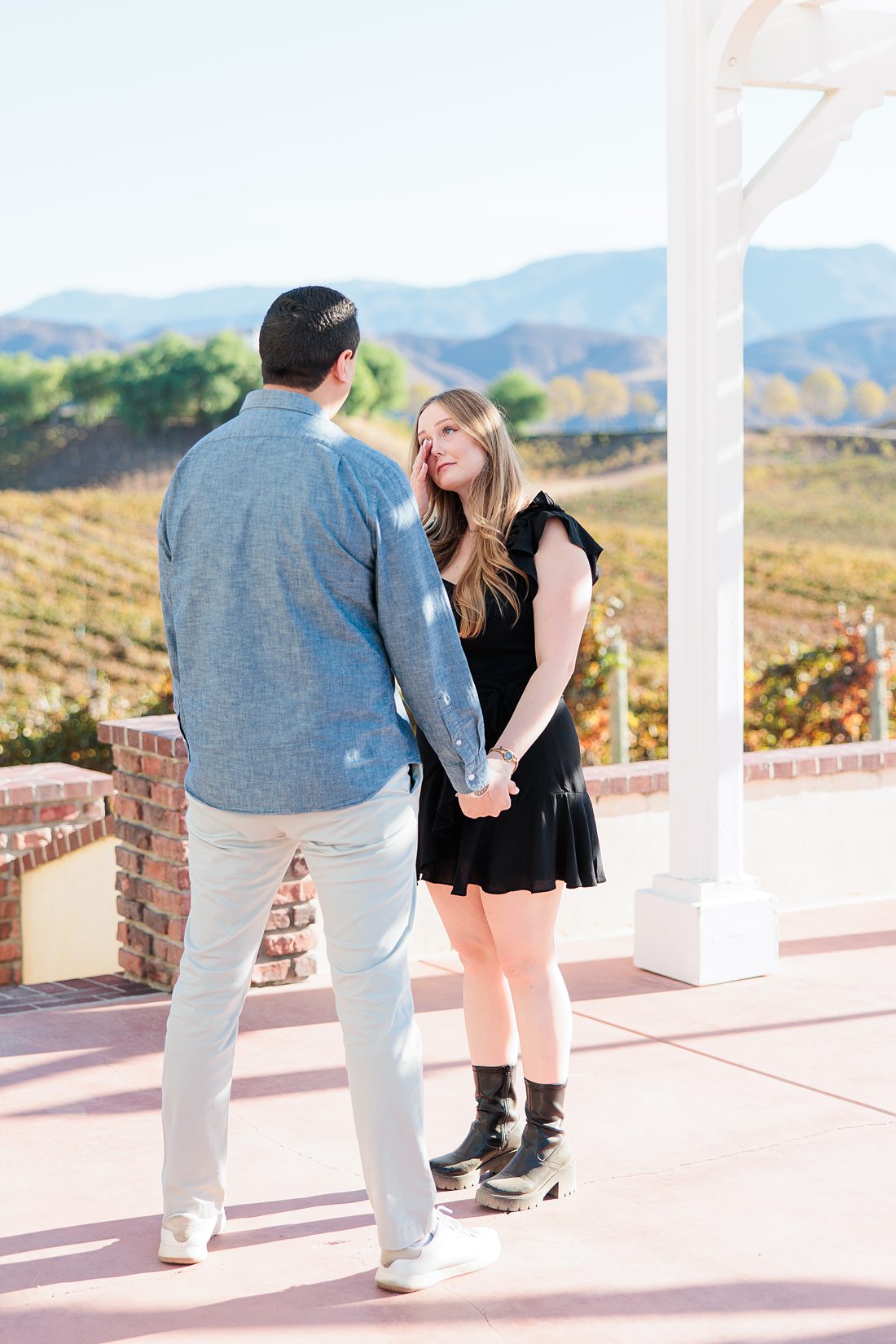 Temecula proposal photographer | Leoness Winery