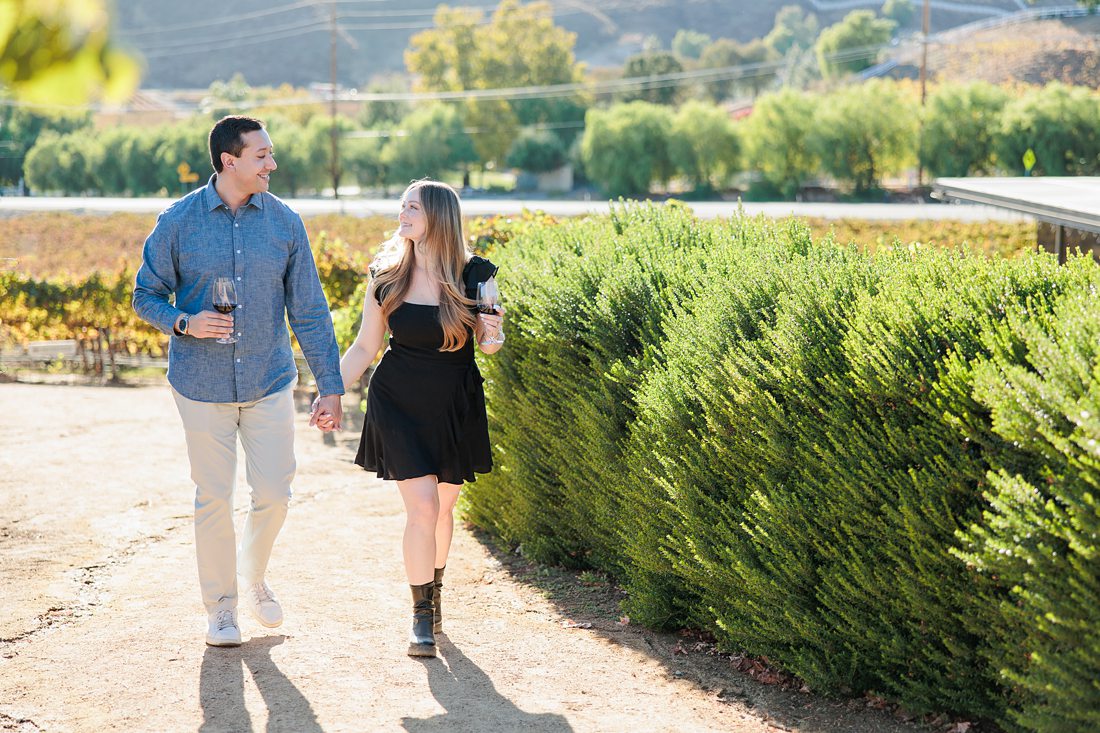 Temecula proposal photographer | Leoness Winery | engagement photos